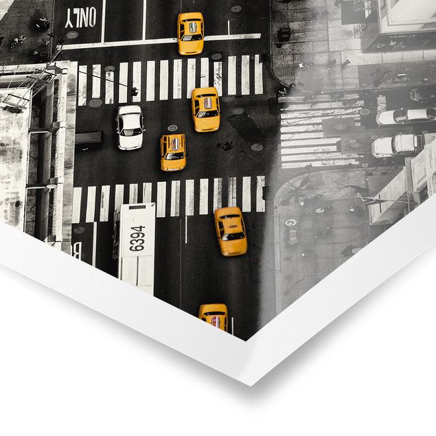 Poster - New York City Cabs - Querformat 3:4
