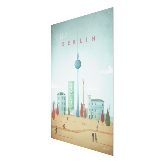 Schöne Wandbilder Reiseposter - Berlin