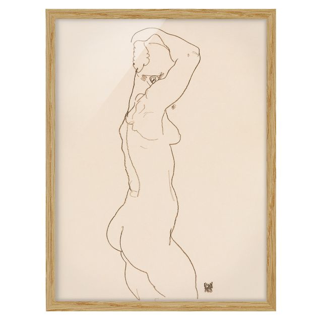 Bilder für die Wand Egon Schiele - Weiblicher Akt
