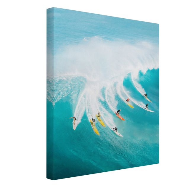 Moderne Leinwandbilder Wohnzimmer Einfach Surfen