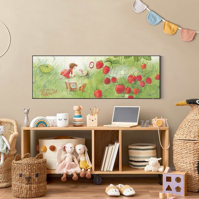 Bilder für die Wand Erdbeerinchen Erdbeerfee - Bei Wurm Zuhause