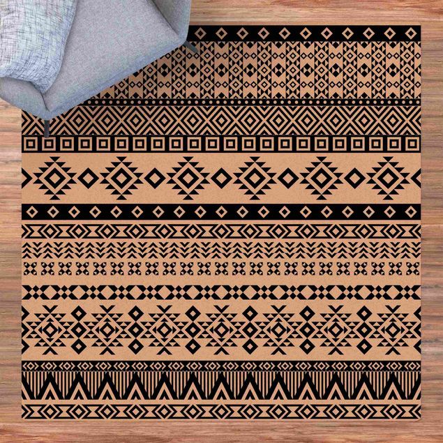 Teppiche Ethnomuster Volk der Azteken