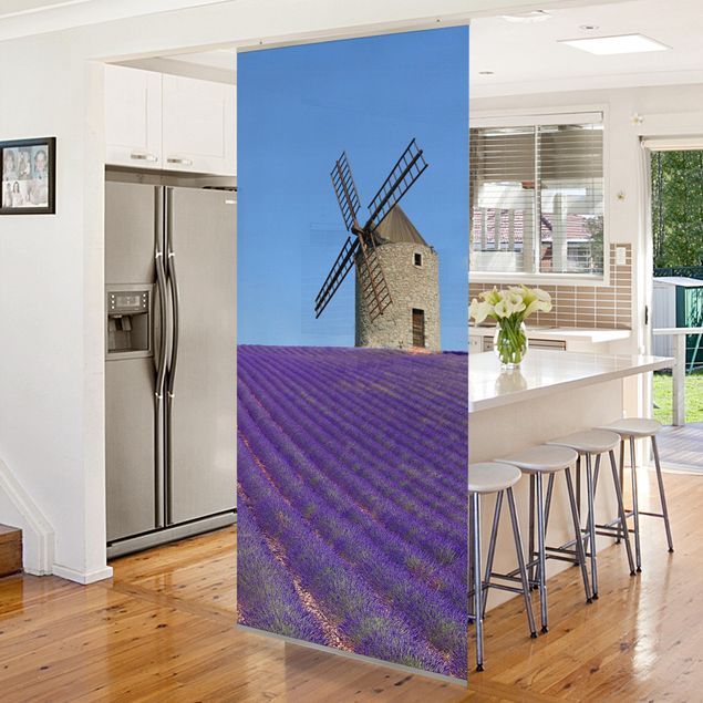 Raumteiler - Lavendelduft in der Provence 250x120cm
