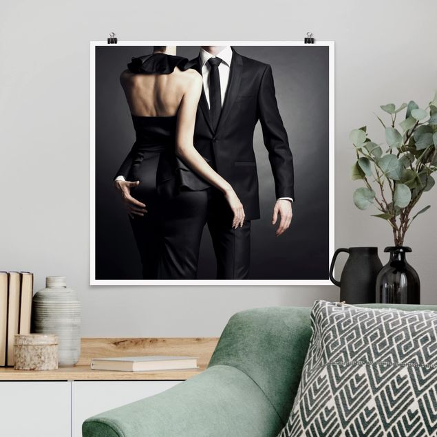 Poster - Touch of Elegance - Quadrat 1:1