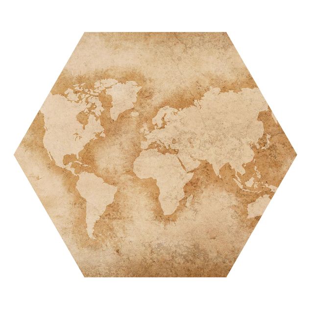Hexagon Bild Forex - Antike Weltkarte