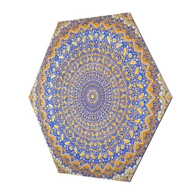 Hexagon Bild Alu-Dibond - Dome of the Mosque
