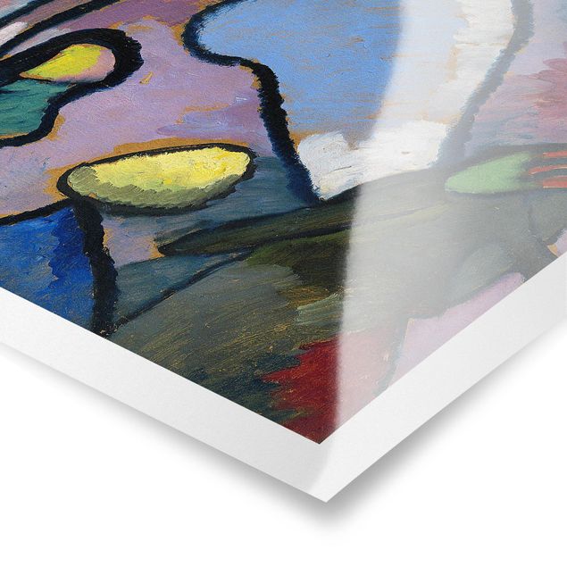 Abstrakte Kunst Poster Wassily Kandinsky - Improvisation