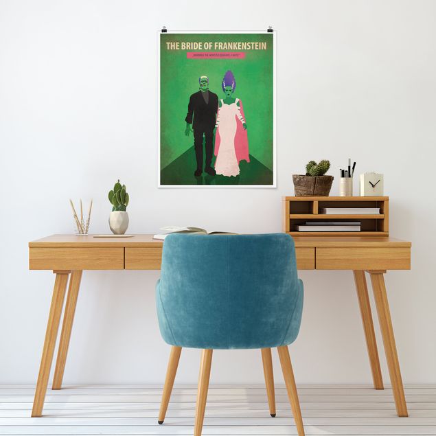 Poster Kunstdruck Filmposter The Bride of Frankenstein