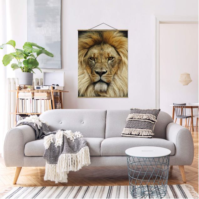 Stoffbilder Wisdom of Lion
