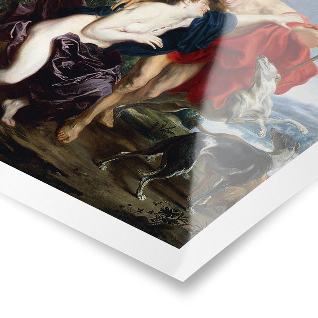 Poster Anthonis van Dyck - Venus und Adonis