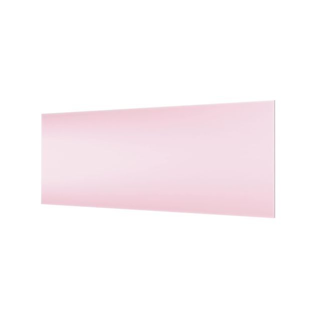 Spritzschutz Glas - Rosé - Panorama - 5:2