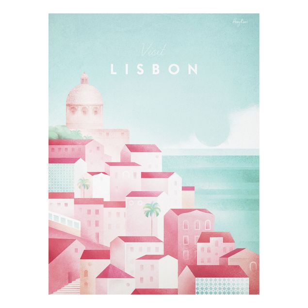 Henry Rivers Bilder Reiseposter - Lissabon