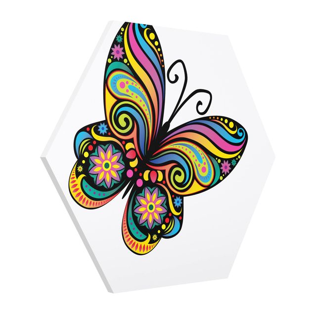 Schöne Wandbilder No.BP22 Mandala Schmetterling