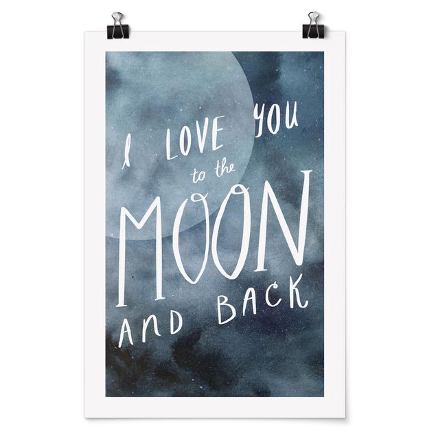 Poster kaufen Himmlische Liebe - Mond