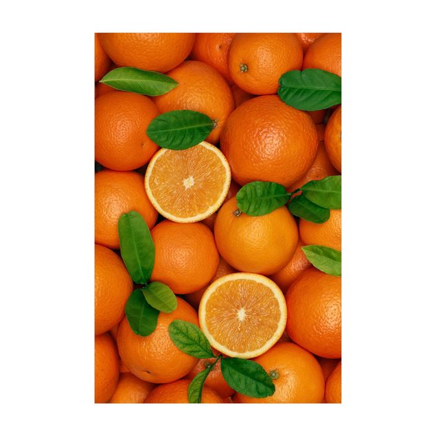 Teppich orange Saftige Orangen