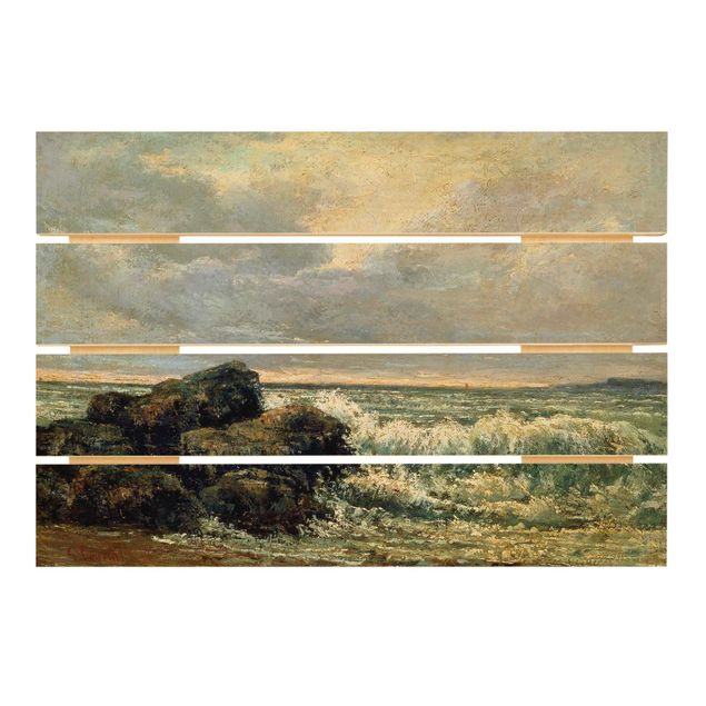 Gustave Courbet Gustave Courbet - Die Welle