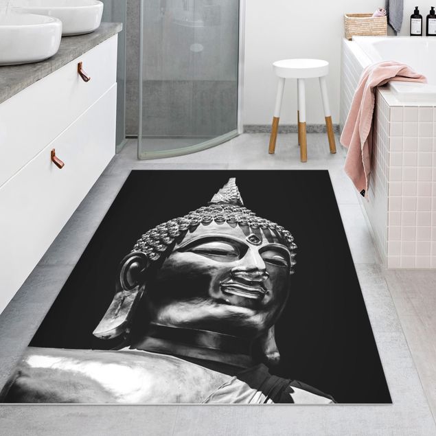Teppiche Buddha Statue Gesicht