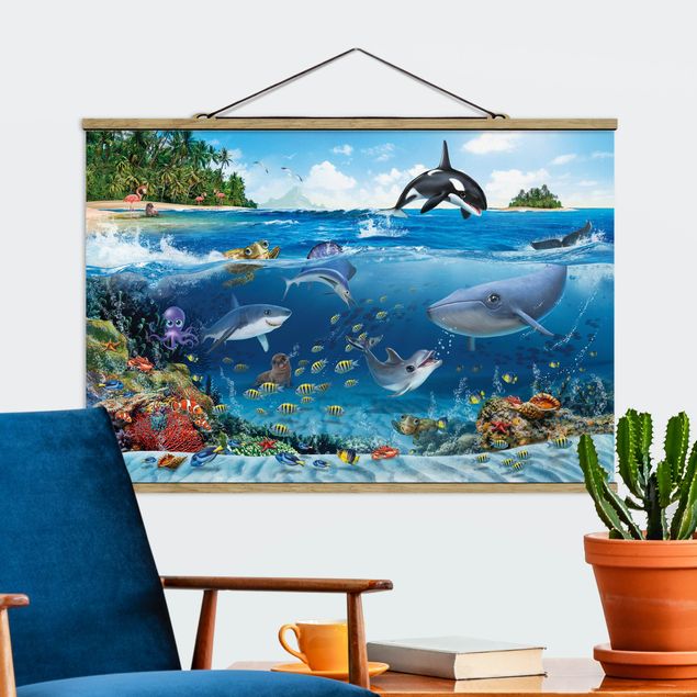 Wandbilder Tiere Animal Club International - Unterwasserwelt mit Tieren