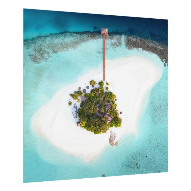 Spritzschutz Ozeanparadies Malediven