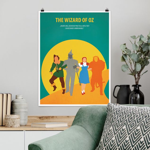 Poster Illustration Filmposter The Wizard of Oz