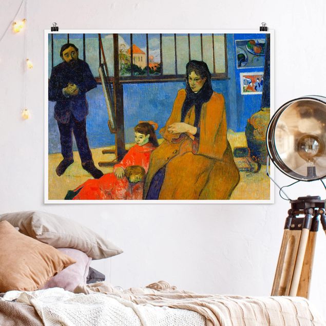 Kunstdrucke Impressionismus Paul Gauguin - Familie Schuffenecker