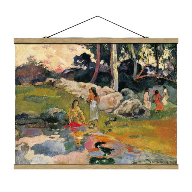 Wandbilder Paul Gauguin - Flussufer