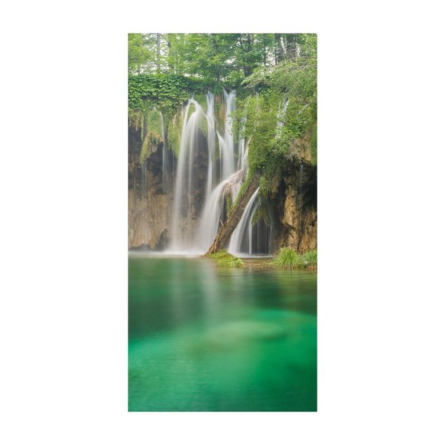 Teppich Wald Wasserfall Plitvicer Seen