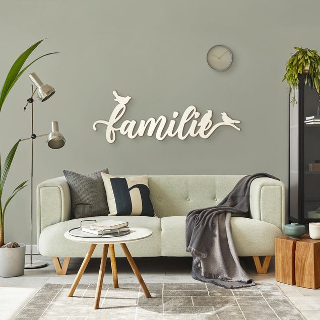 Wandbilder Familie mit Spatzen