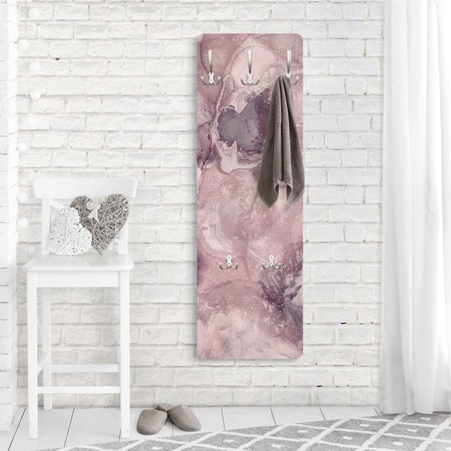 Garderobe - Farbexperimente Marmor Violett