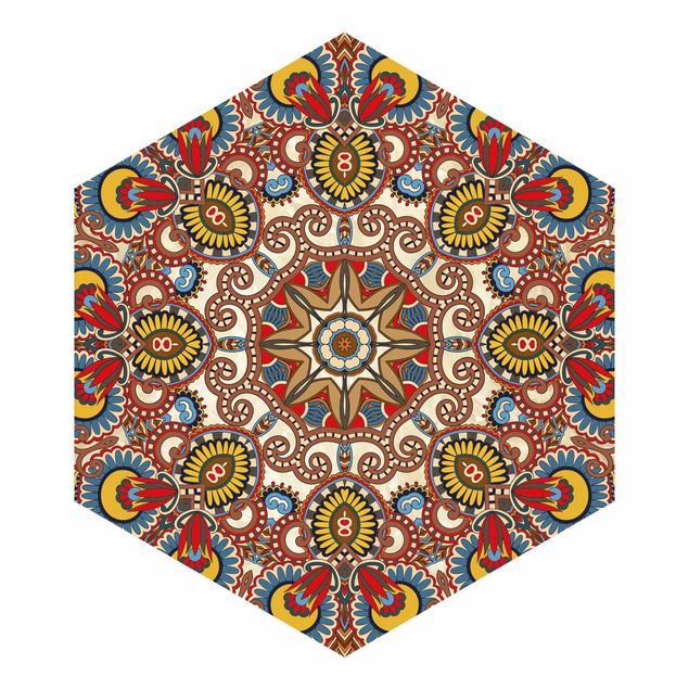 Fototapete Design Farbiges Mandala