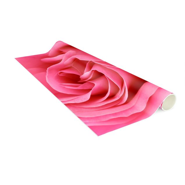 Teppich modern Lustful Pink Rose