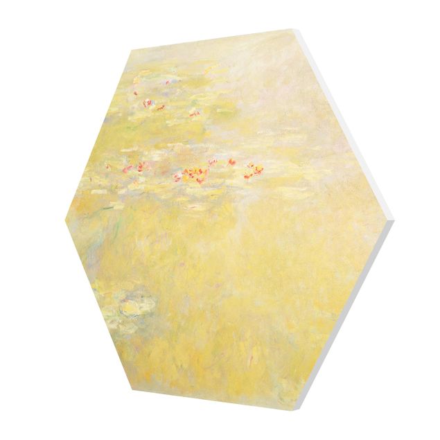 Wandbilder Kunstdruck Claude Monet - Seerosenteich