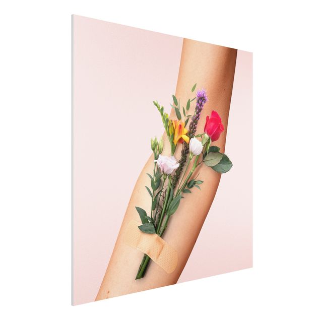 Forex Bilder Arm mit Blumen