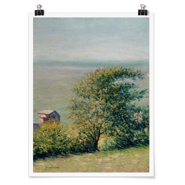Poster Natur Gustave Caillebotte - Am Meer bei Villerville