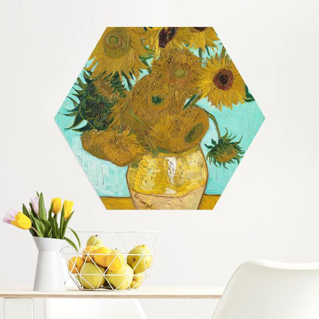 Bilder Impressionismus Vincent van Gogh - Vase mit Sonnenblumen