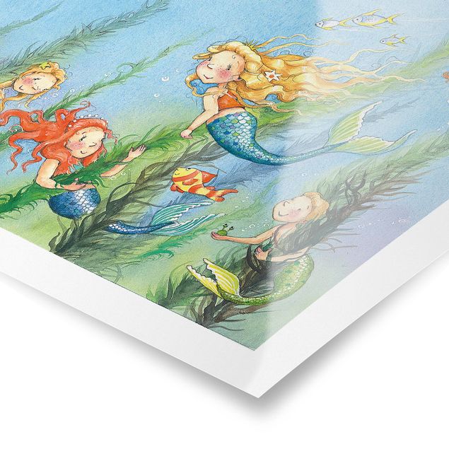 Poster - Matilda die Meerjungfrauenprinzessin - Querformat 2:3
