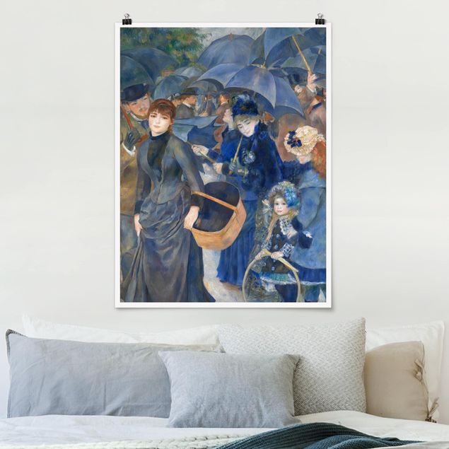 Impressionismus Bilder Auguste Renoir - Die Regenschirme
