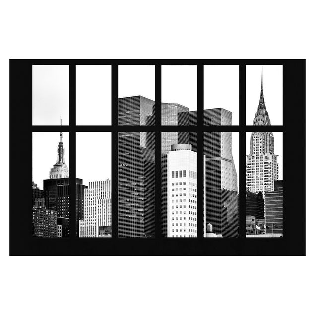 Philippe Hugonnard Bilder Fenster Manhattan Wolkenkratzer