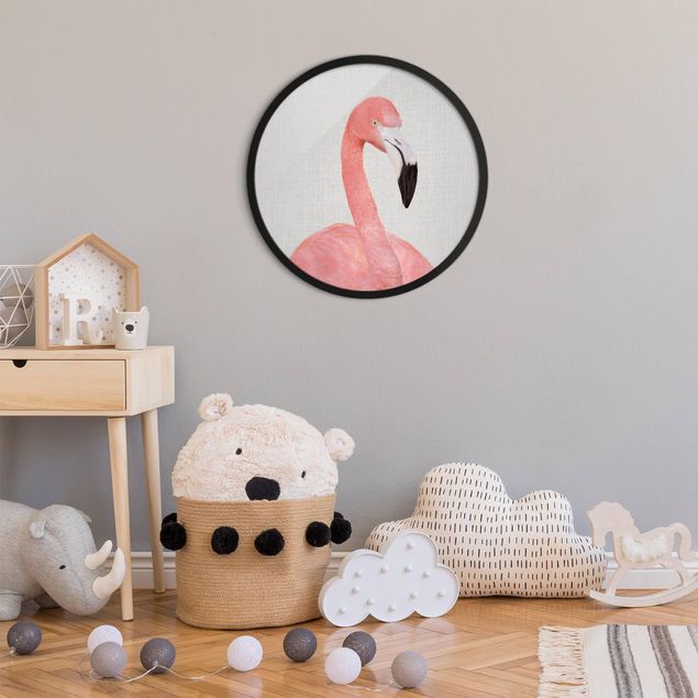 Bilder für die Wand Flamingo Fabian