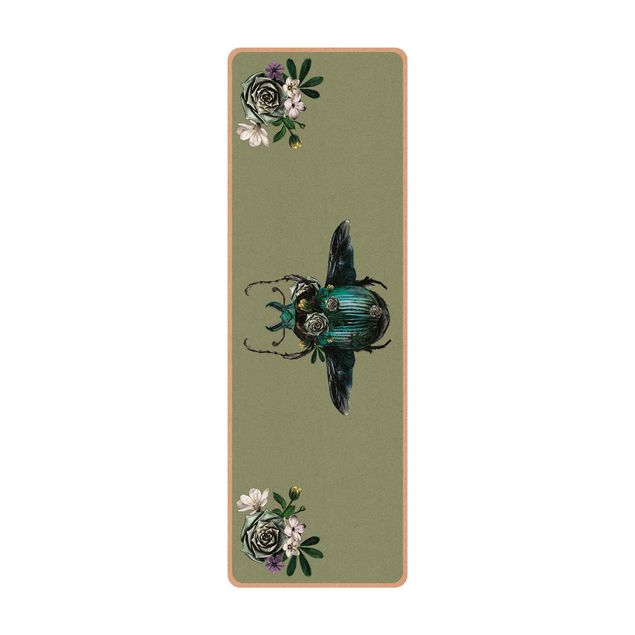 Große Teppiche Floraler Käfer