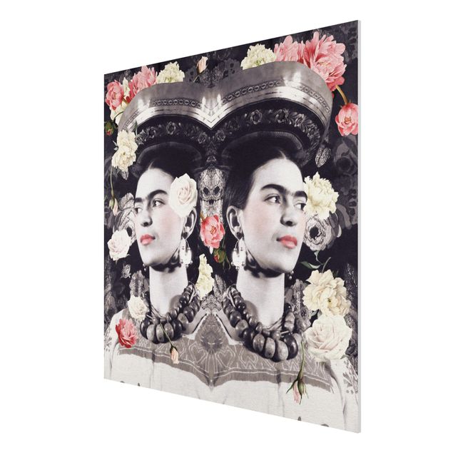 Bilder für die Wand Frida Kahlo - Blumenflut