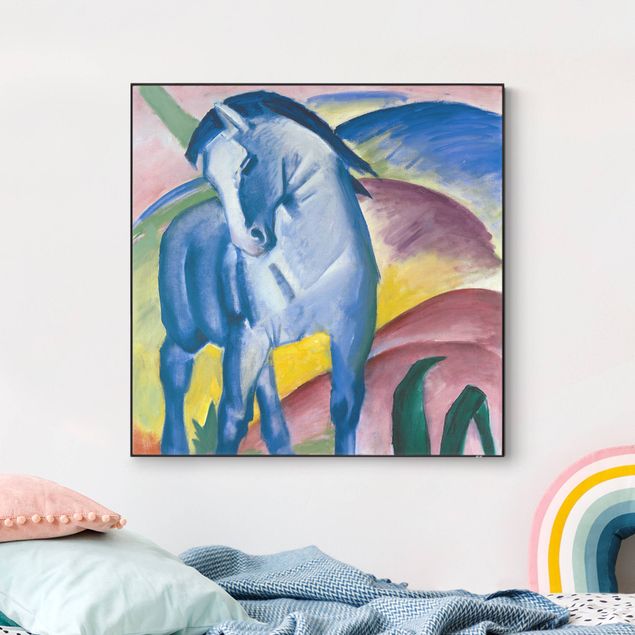 Abstrakte Kunst Franz Marc - Blaues Pferd