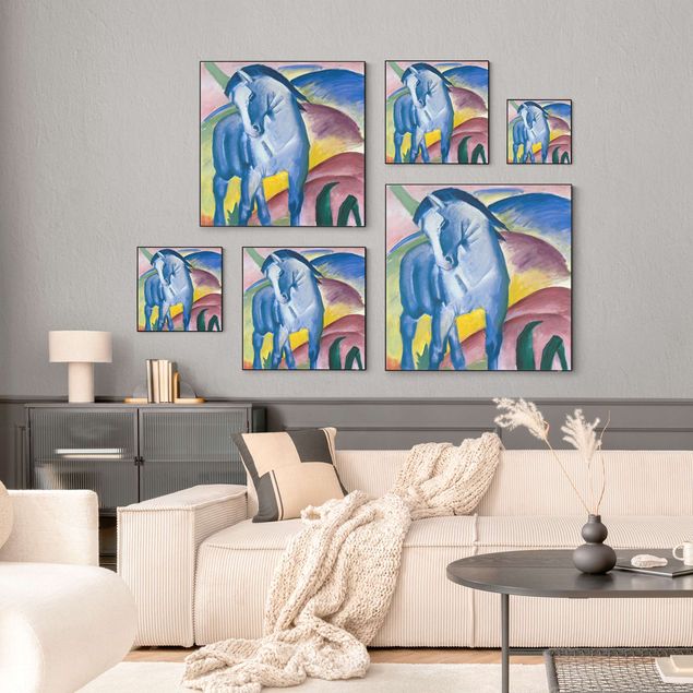 Schöne Wandbilder Franz Marc - Blaues Pferd