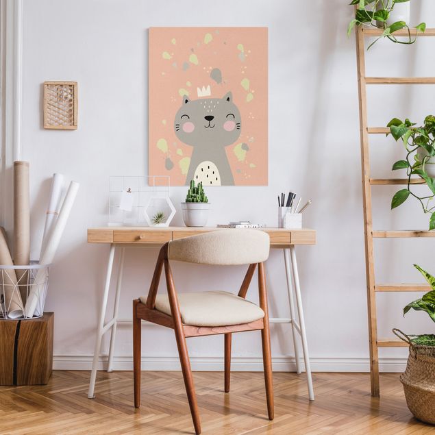 Wandbilder Tiere Freche Katze