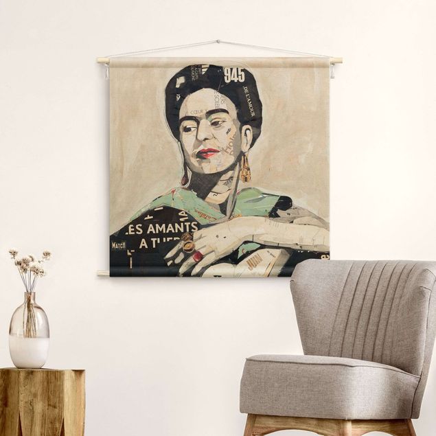 Wandbehang Kunst Frida Kahlo - Collage No.4