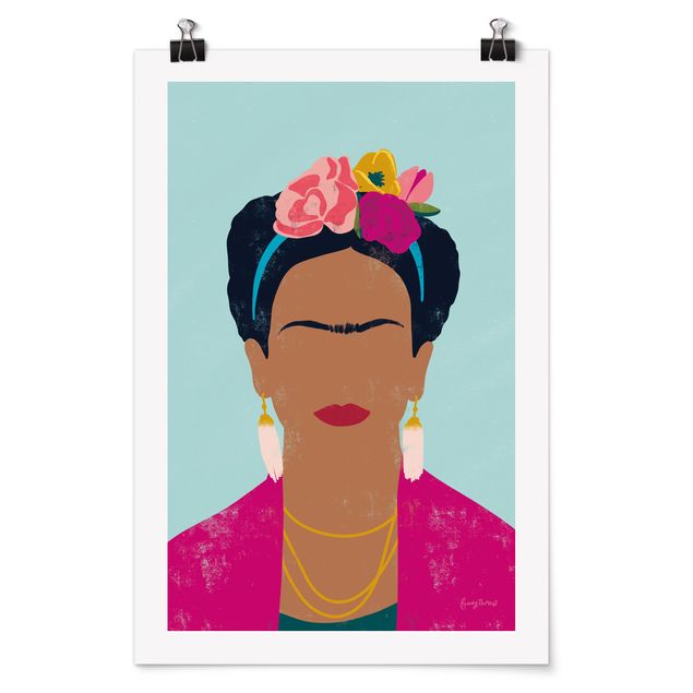 Poster - Frida Collage - Hochformat 2:3