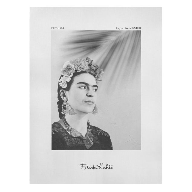 Frida Kahlo Gemälde Frida Kahlo Portrait mit Schmuck