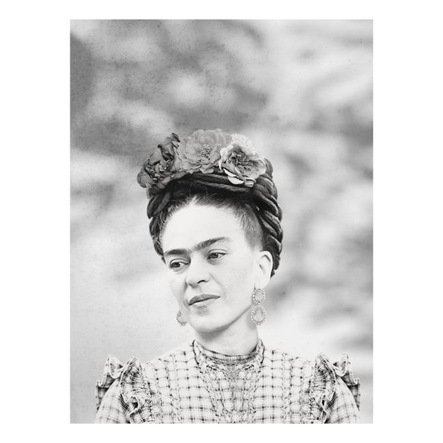 Glasbilder Frida Kahlo Portrait