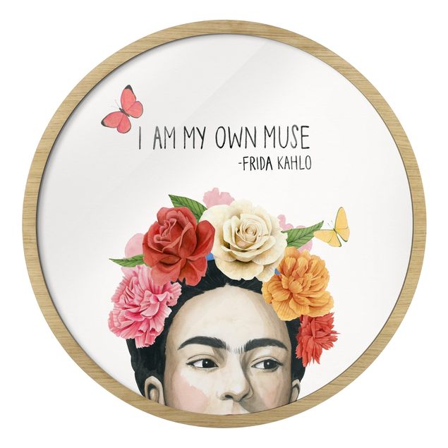 Schöne Wandbilder Fridas Gedanken - Muse