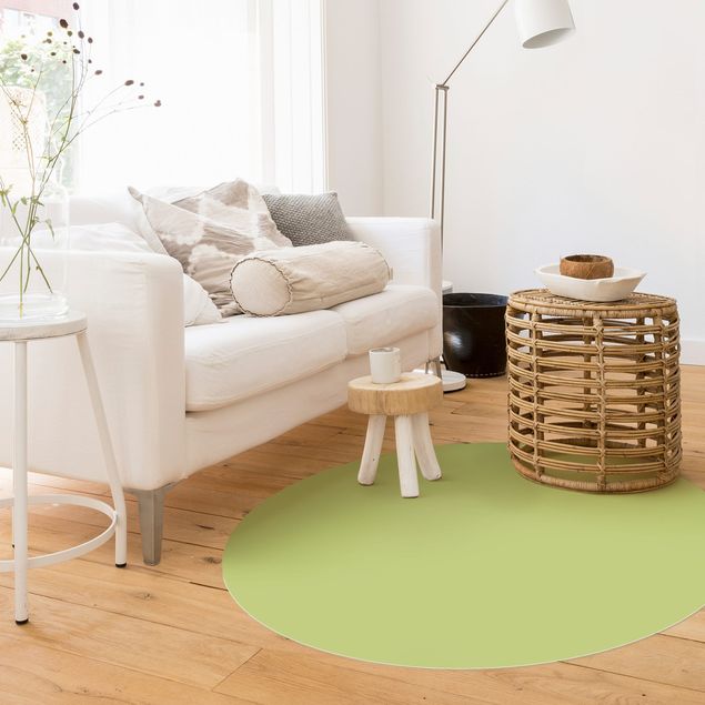 Teppich modern Frühlingsgrün